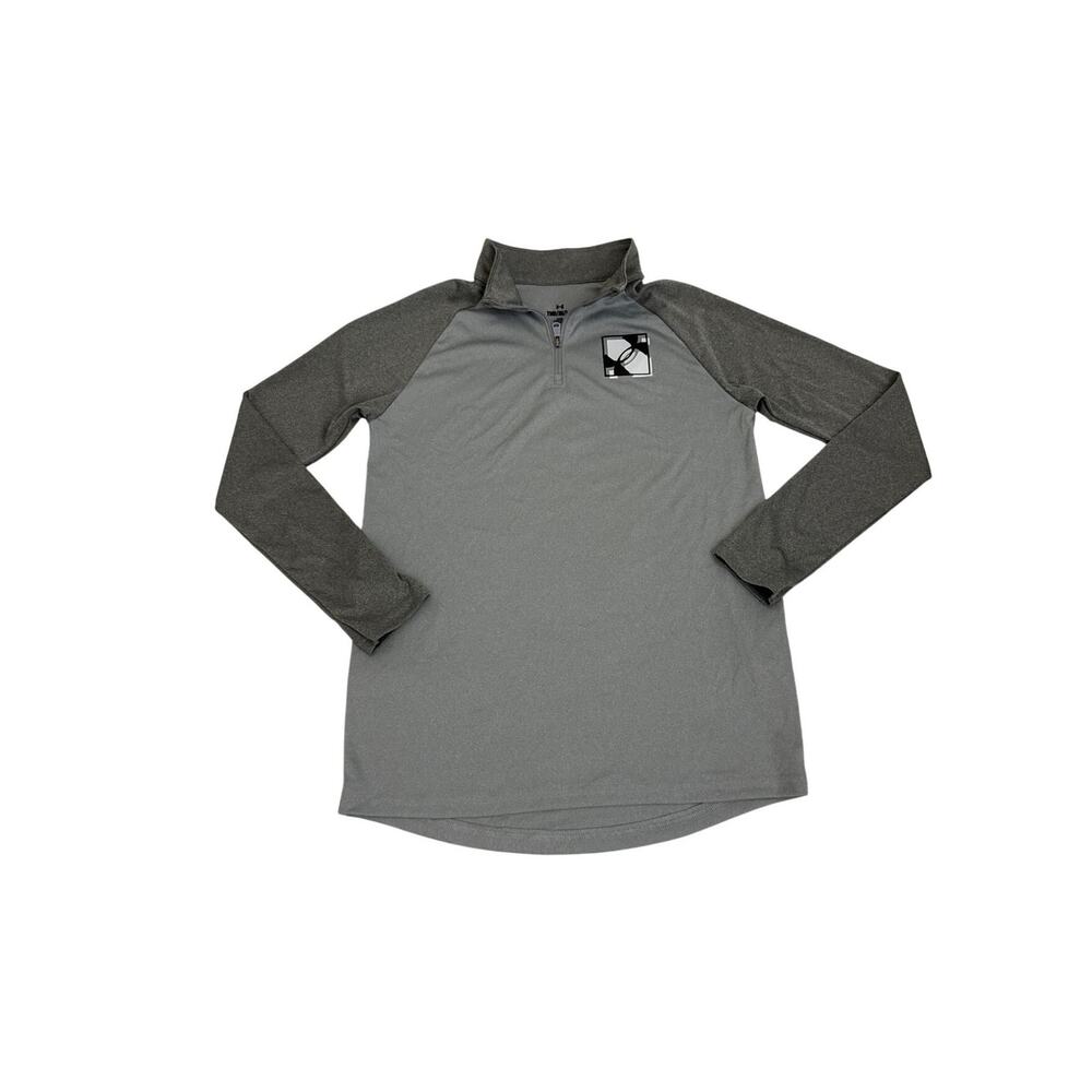 Under Armour Dri Fit Performance Quarter Zip Pullover Long Sleeve Medium 10/12